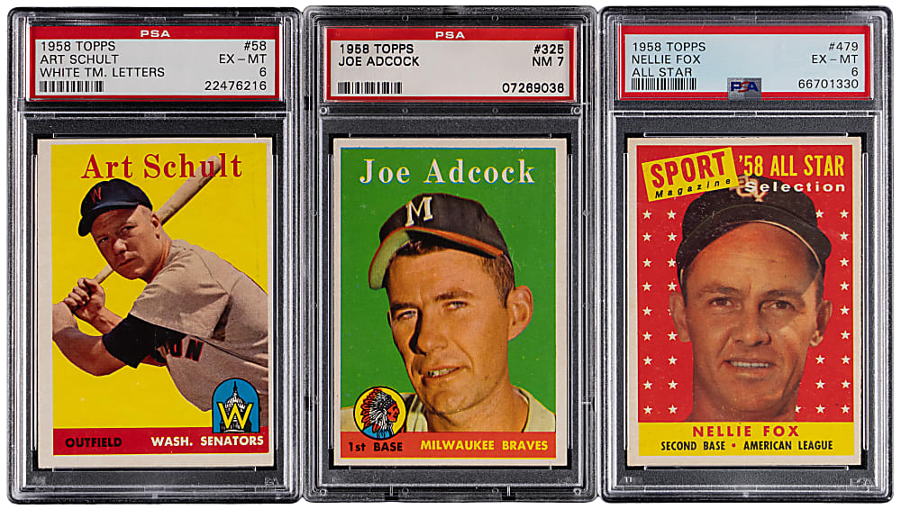 1958-1975 Topps Singles Collection (1,950+) with (65+) Hall of Famers