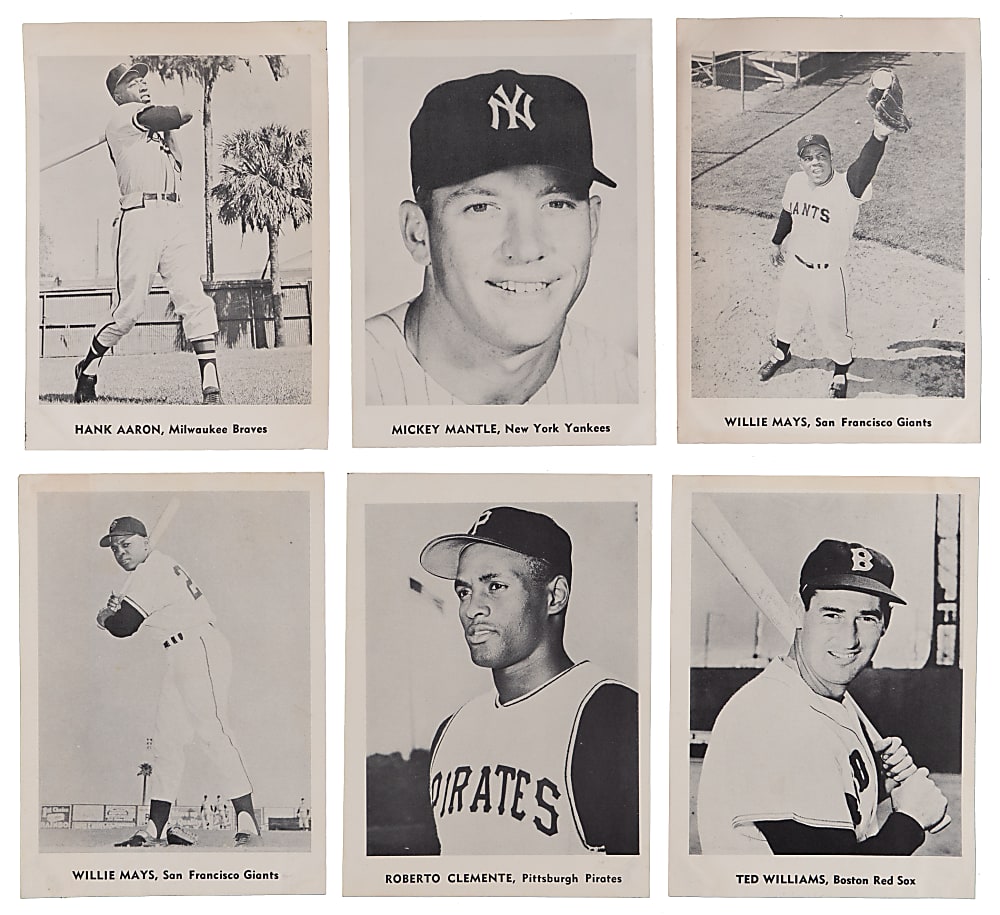 1950s-1960s Jay Publishing Collection (240+) with (30+) Hall of Famers Including Aaron, Mantle & Mays