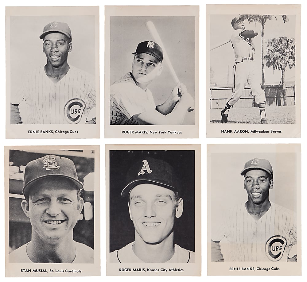 1950s-1960s Jay Publishing Collection (240+) with (30+) Hall of Famers Including Aaron, Mantle & Mays