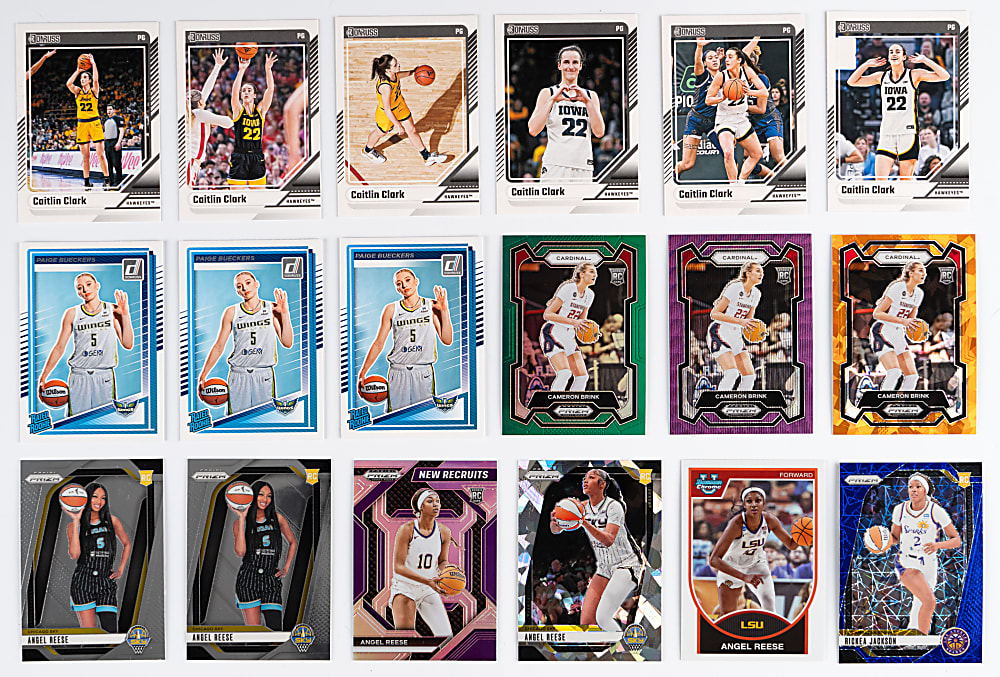 Modern WNBA Rookie & Superstar Collection (1,100+) with (80+) Clark, Brink, Bueckers & Reese Rookies