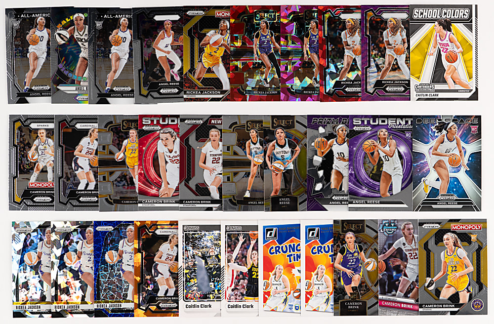 Modern WNBA Rookie & Superstar Collection (1,100+) with (80+) Clark, Brink, Bueckers & Reese Rookies