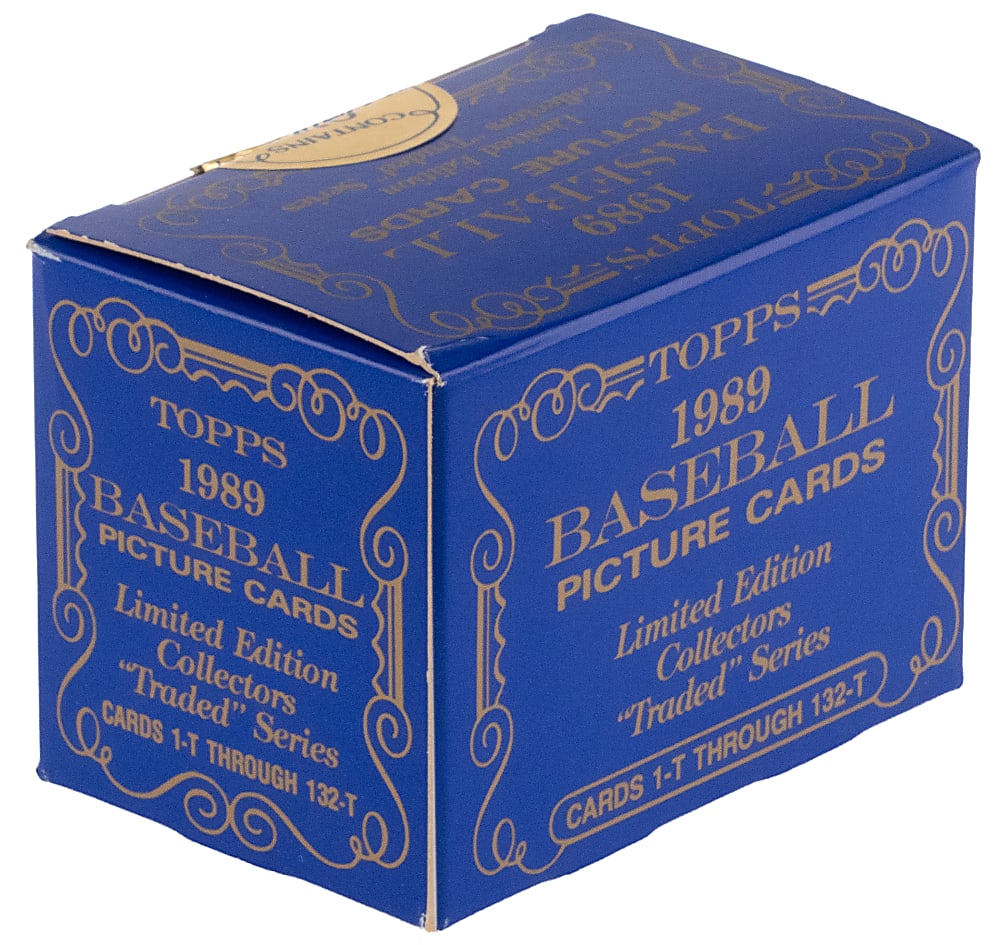 1989 Topps Traded Tiffany Sealed Complete Set