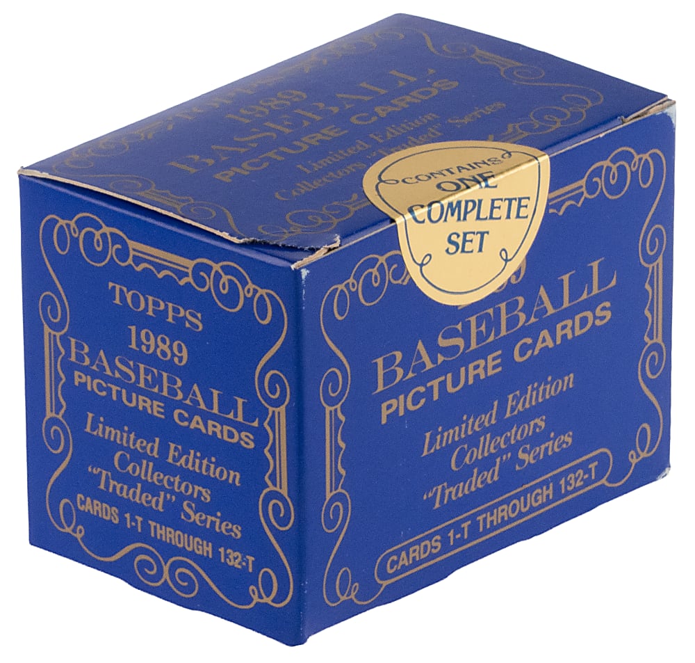 1989 Topps Traded Tiffany Factory Sealed Complete Set