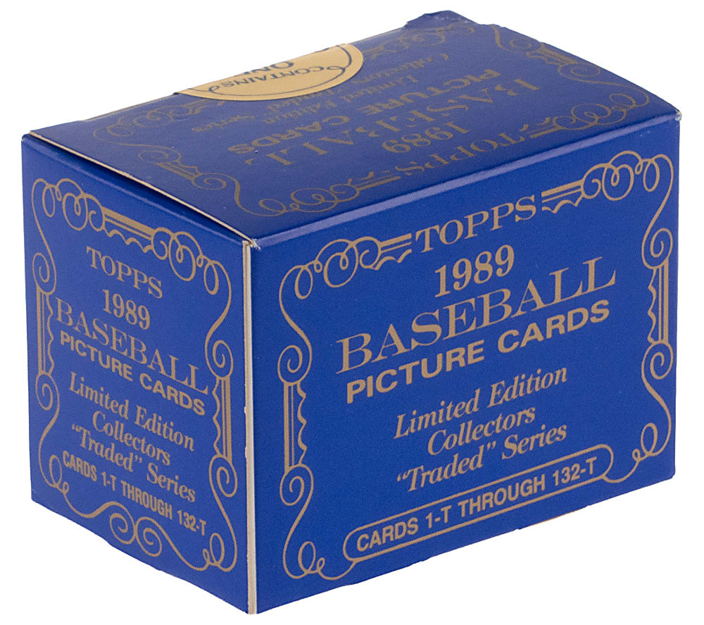 1989 Topps Traded Tiffany Factory Sealed Complete Set