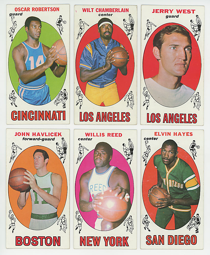 1969-1970 Topps Basketball Partial Set (78/99)