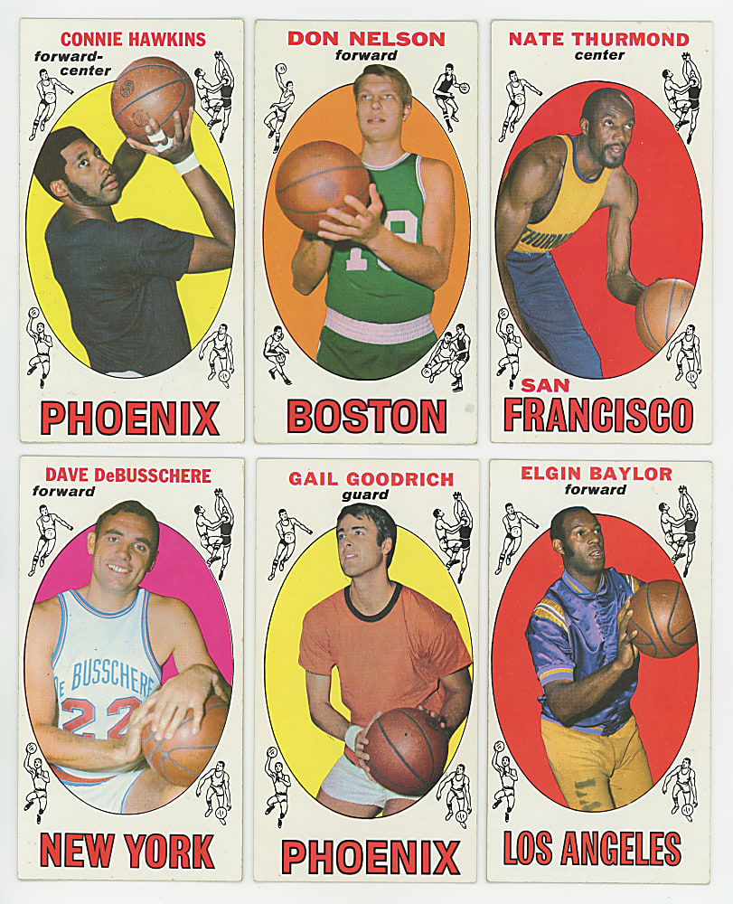 1969-1970 Topps Basketball Partial Set (78/99)
