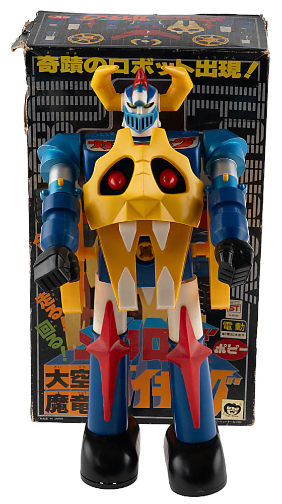 Vintage Popy Gaiking Mekarobo Robot in Original Box - Rare