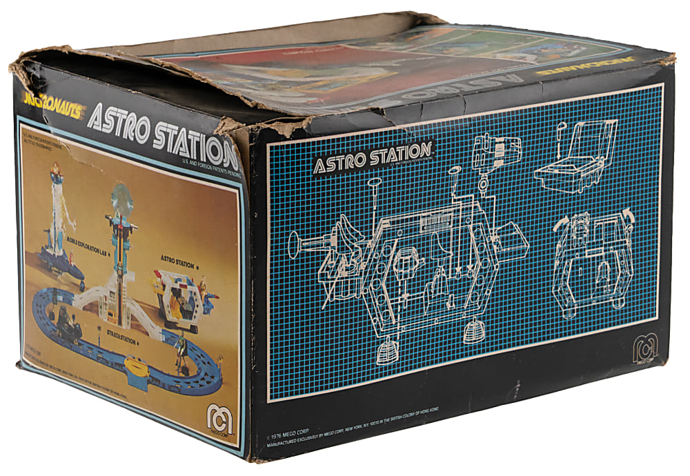 1976 Mego Micronauts Astro Station In Original Box