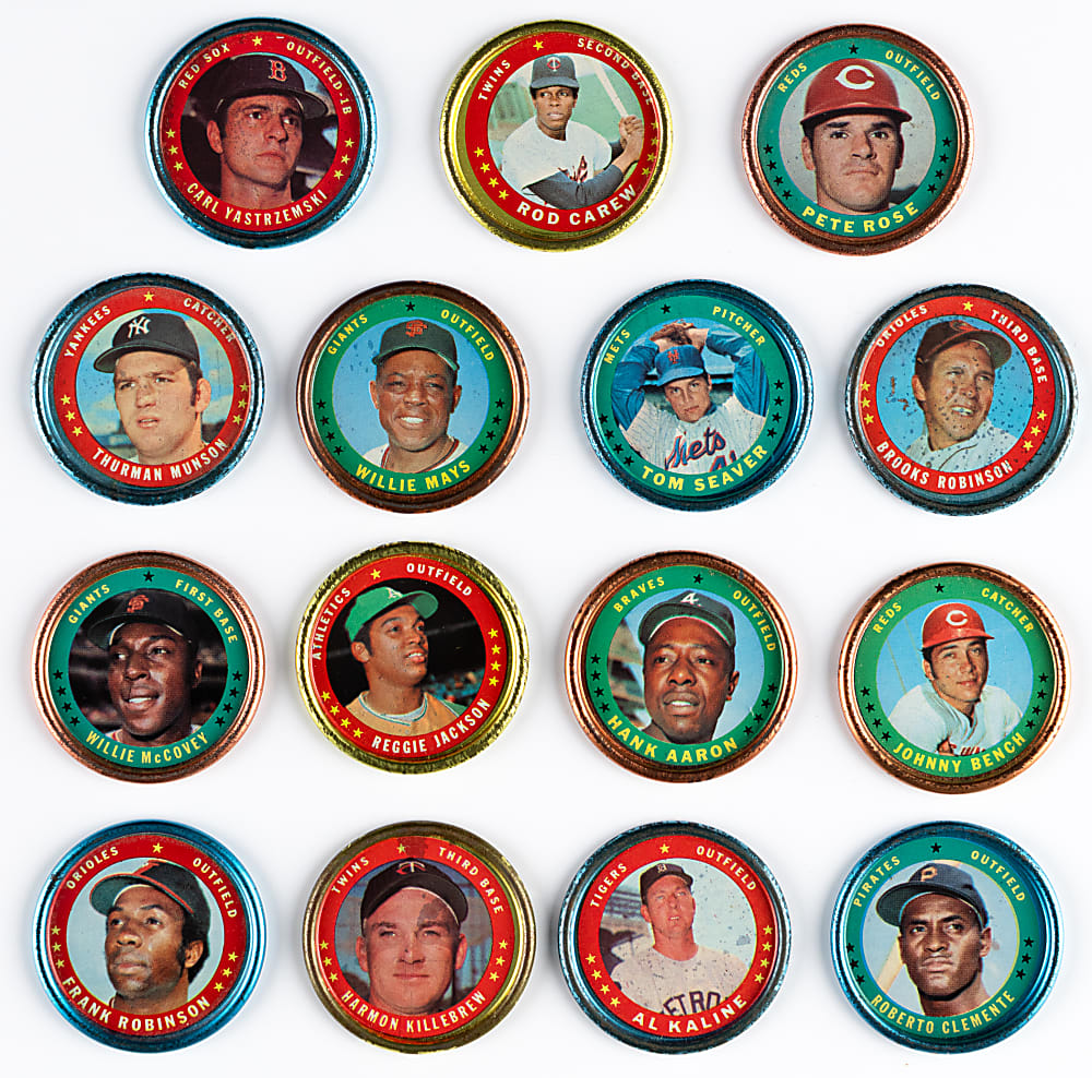 1971 Topps Coins Complete Set (153)