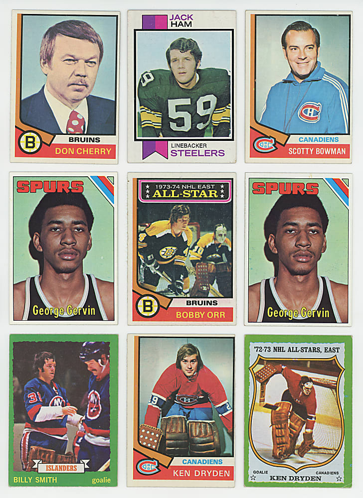 1962-1976 Multi-Sport Singles Collection (700+) with (100+) Hall of Famers