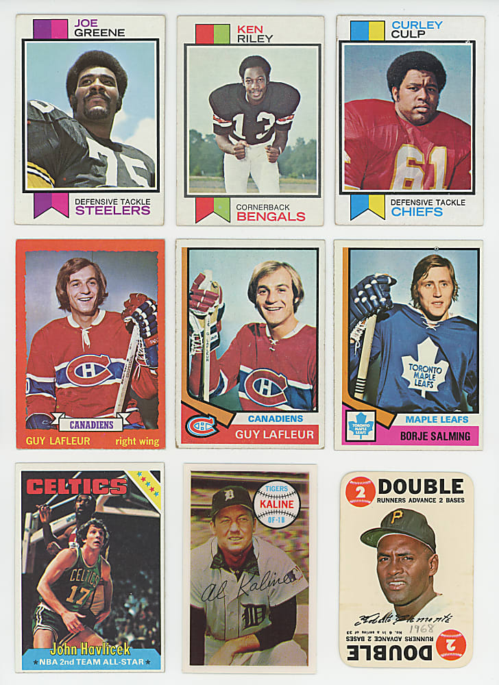 1962-1976 Multi-Sport Singles Collection (700+) with (100+) Hall of Famers