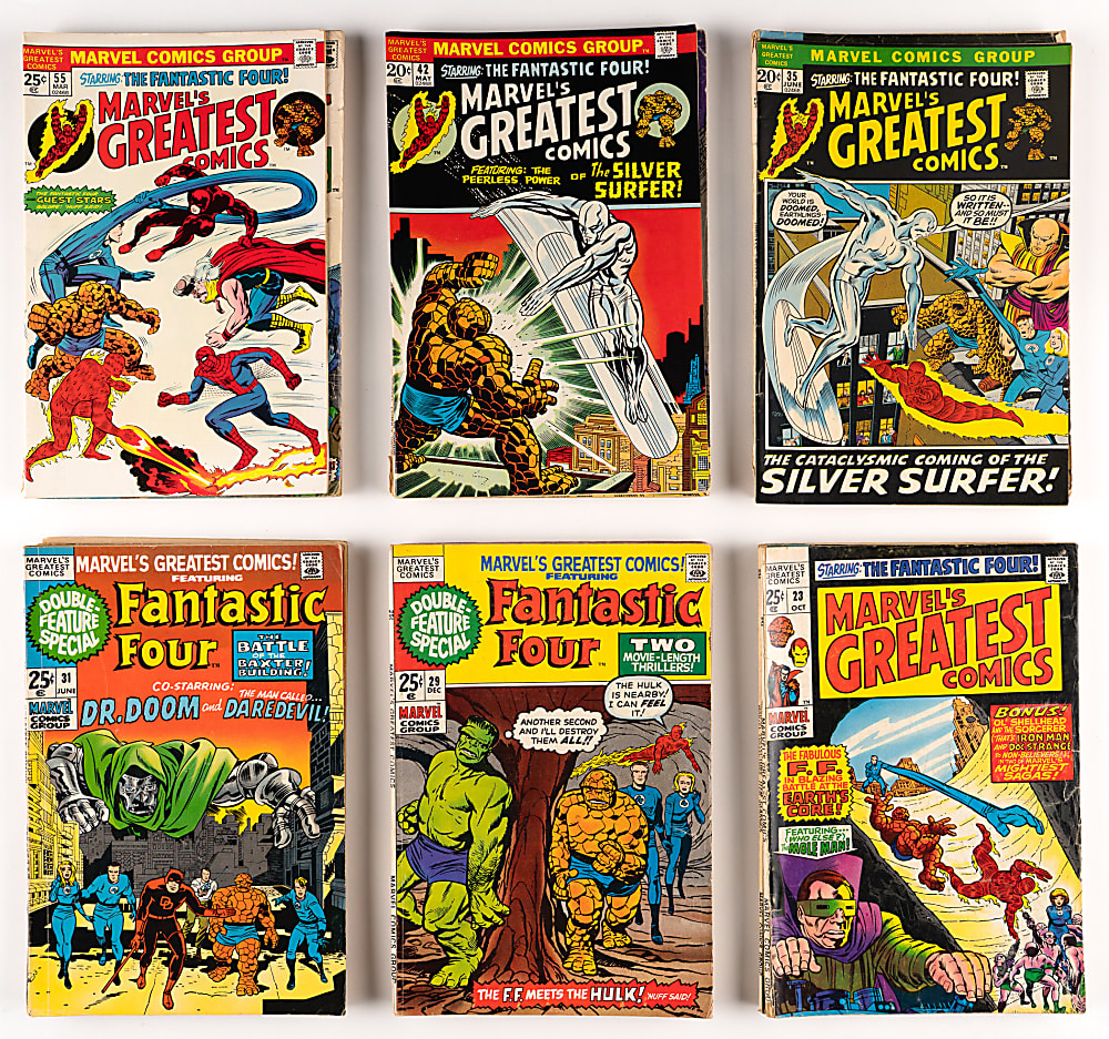 1965-1974 Marvel Collectors' Item Classics/Greatest Comics #1-55 Complete (55)