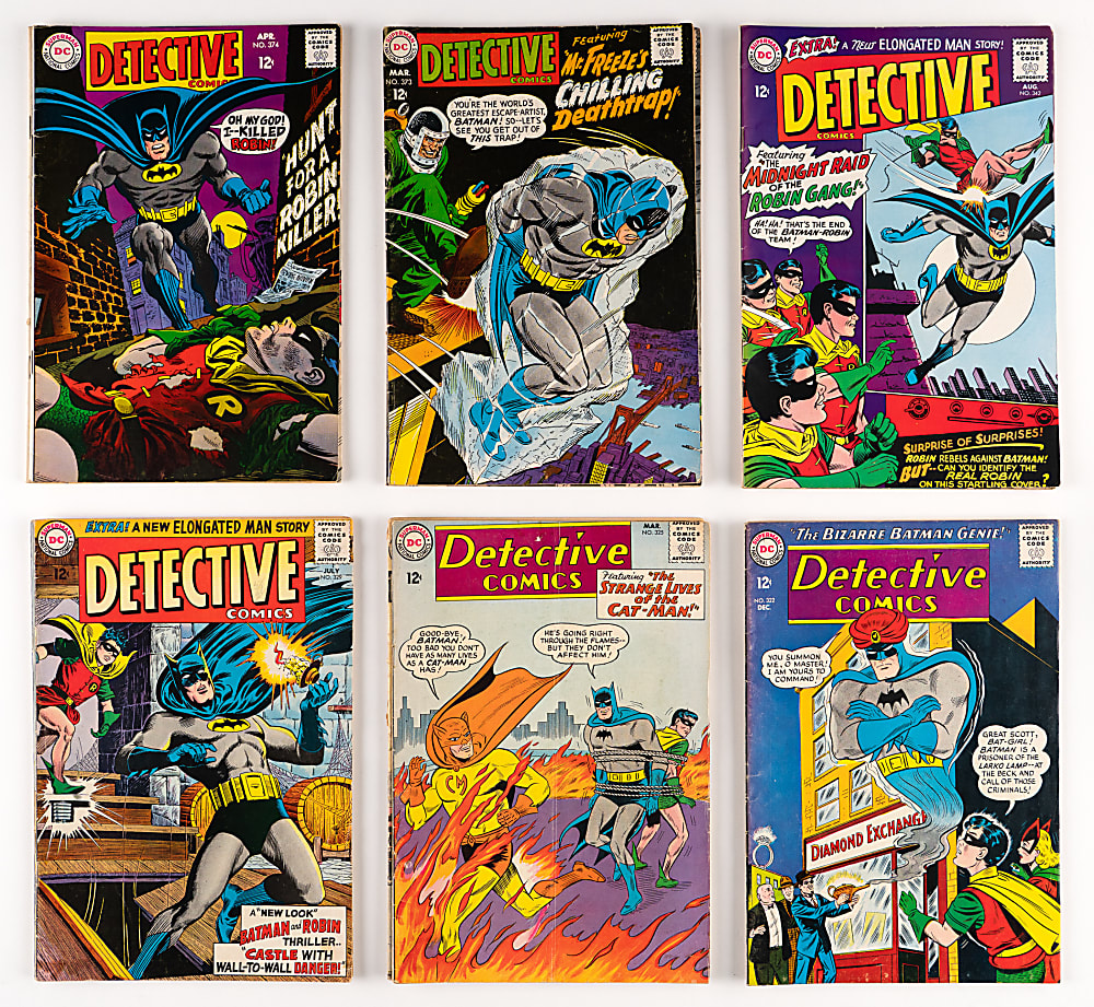 1961-1975 DC Detective Comics Collection (120) Different Issues