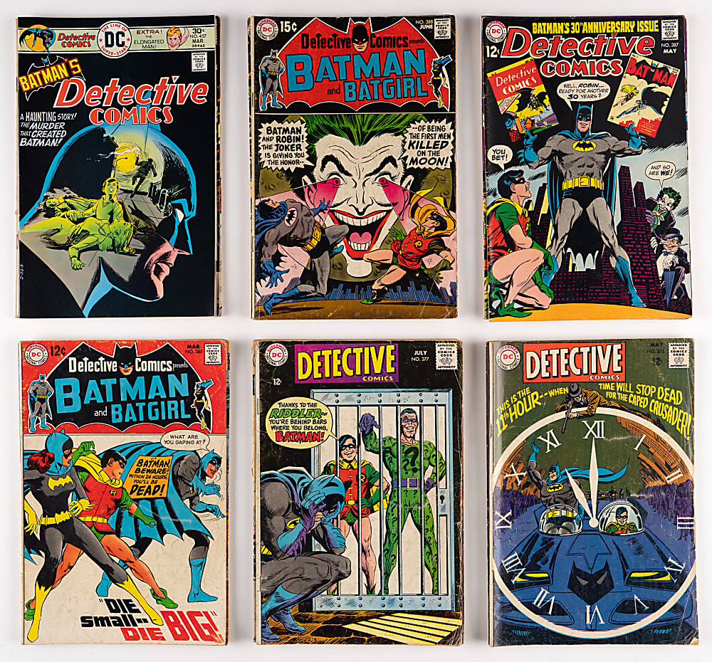 1961-1975 DC Detective Comics Collection (120) Different Issues