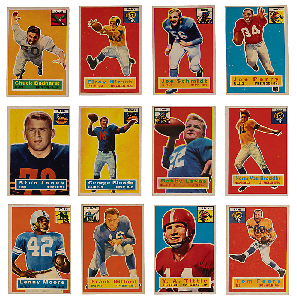 1956 Topps Football Complete Set (120)