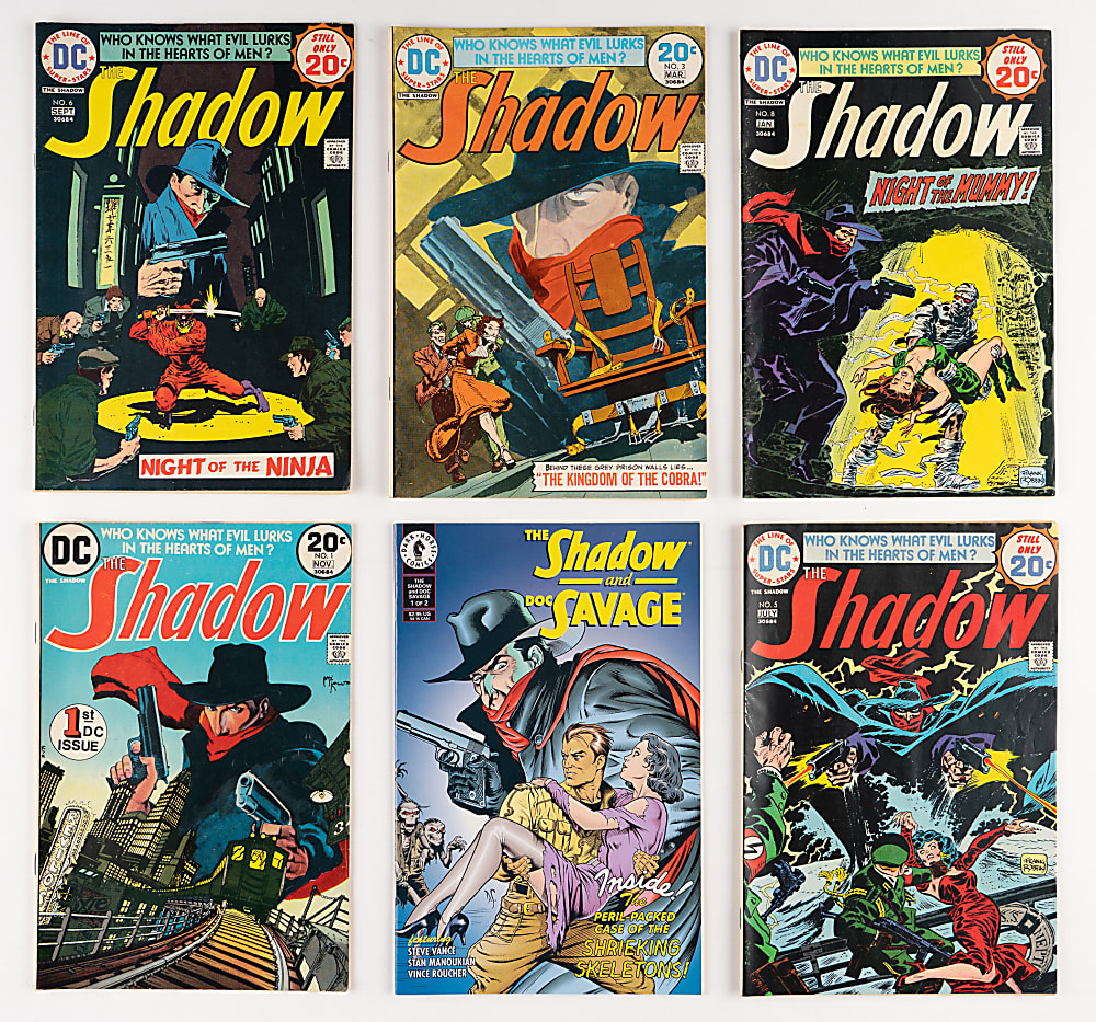 1970s-1990s Comic Book Balance of Collection Bundle (126) with Batman, Hulk, Venom & The Shadow