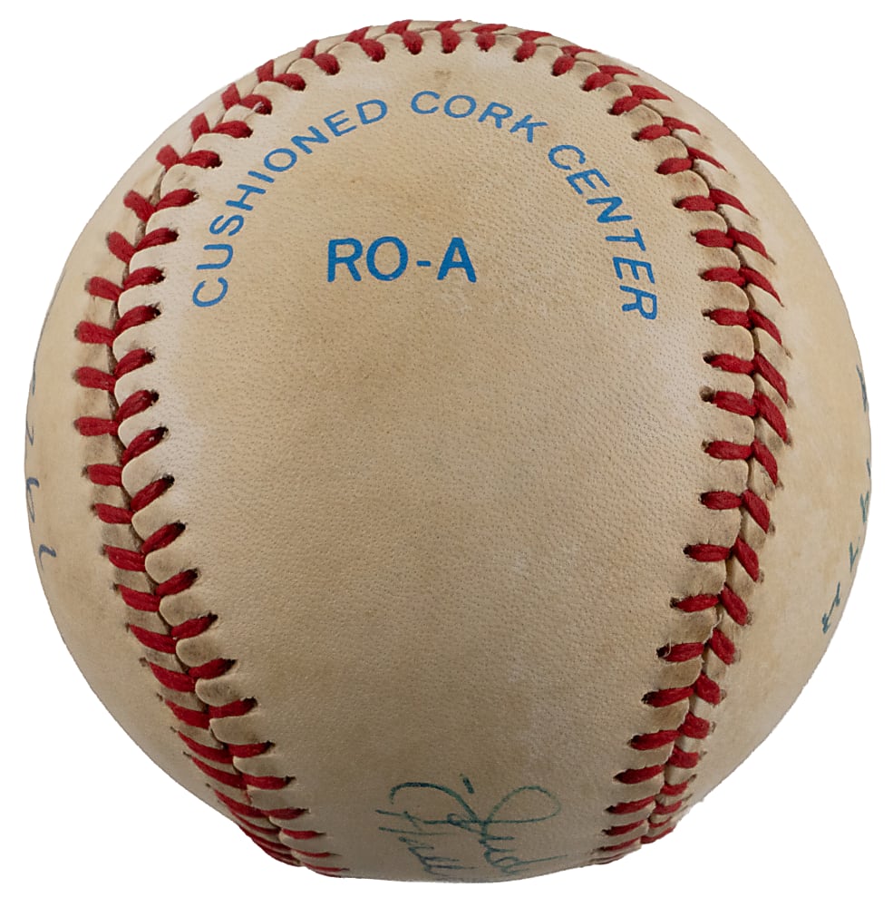 "Cool Papa" Bell, Judy Johnson & Buck Leonard Multi-Signed OAL/MacPhail Baseball - Each with Hall of Fame Inscriptions Plus Full JSA LOA