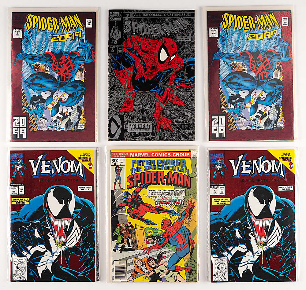1990s Marvel Comics Spider-Man Collection (100+) with Amazing Spider-Man #361 First Carnage & Venom: Lethal Protector #1 (X2)
