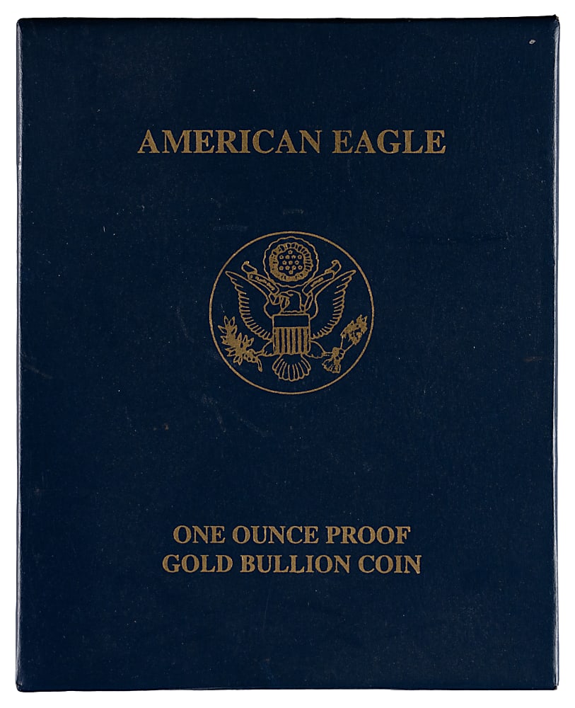 2006-W $50 American Eagle 1-Ounce Gold Proof Coin with Case & COA