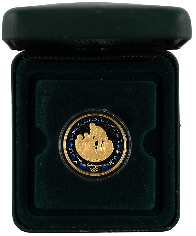 2000 Australia Sydney Olympics $100 Gold Proof Coin with Case & COA