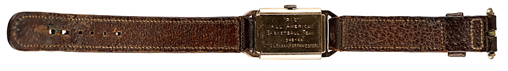 1943-1944 Otto Graham Basketball All-American Presentation Watch