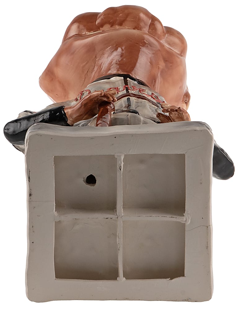 1950s Gibbs-Connor Exceedingly Rare Milwaukee Braves 25” Porcelain Mascot Point-of-Sale Promotional Statue