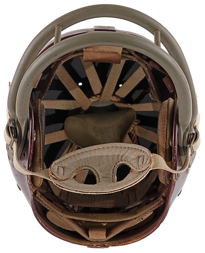 1958-1964 Eddie LeBaron & Ralph Guglielmi Dual-Signed Vintage Washington Redskins Full-Size Helmet