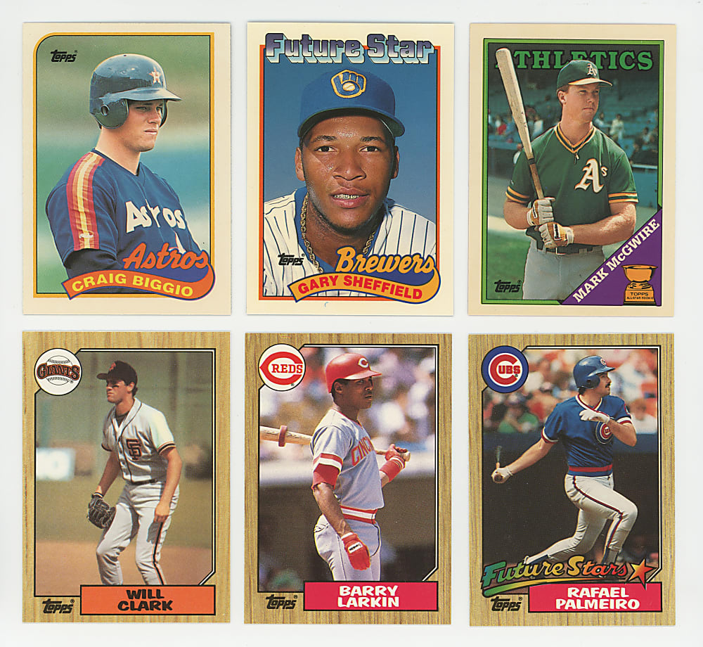 1987-1989 Topps Tiffany Complete Set Run