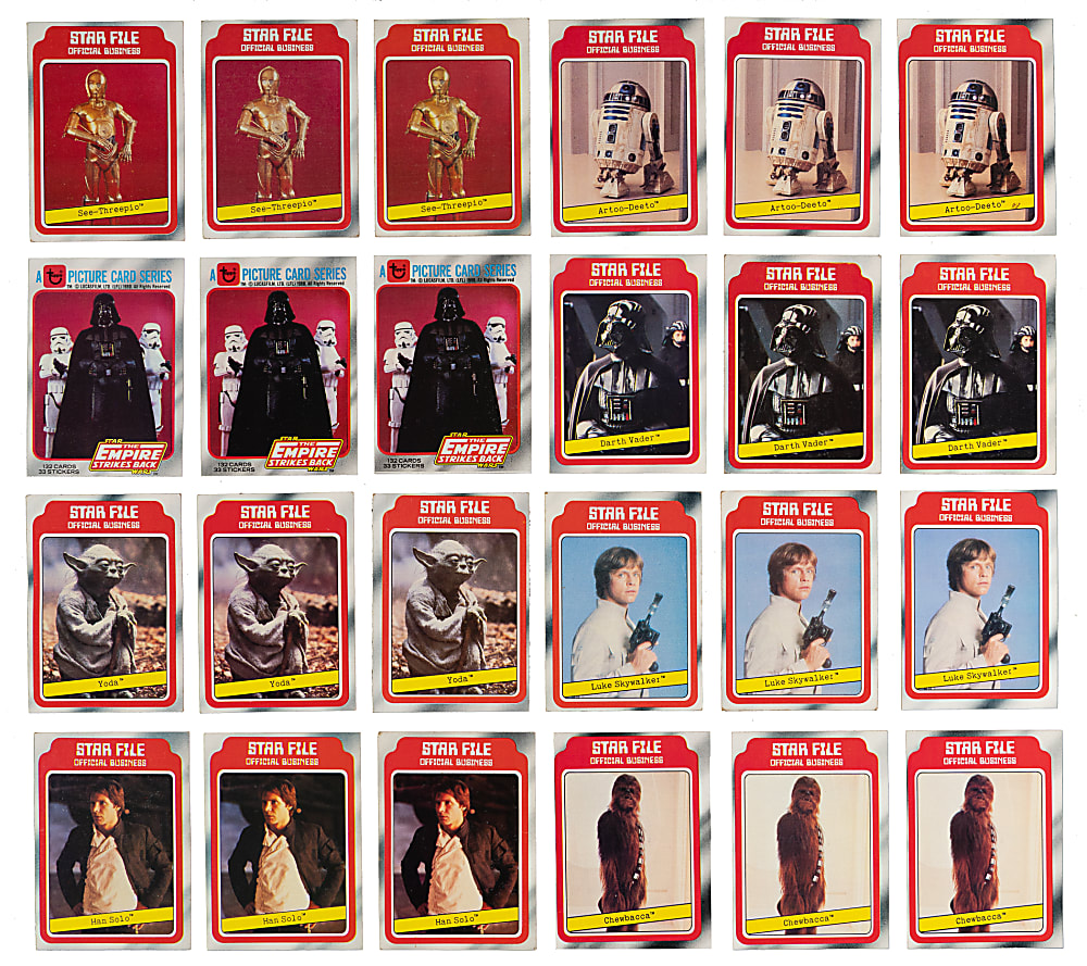 1980 Topps The Empire Strikes Back Hoard (4,500+)