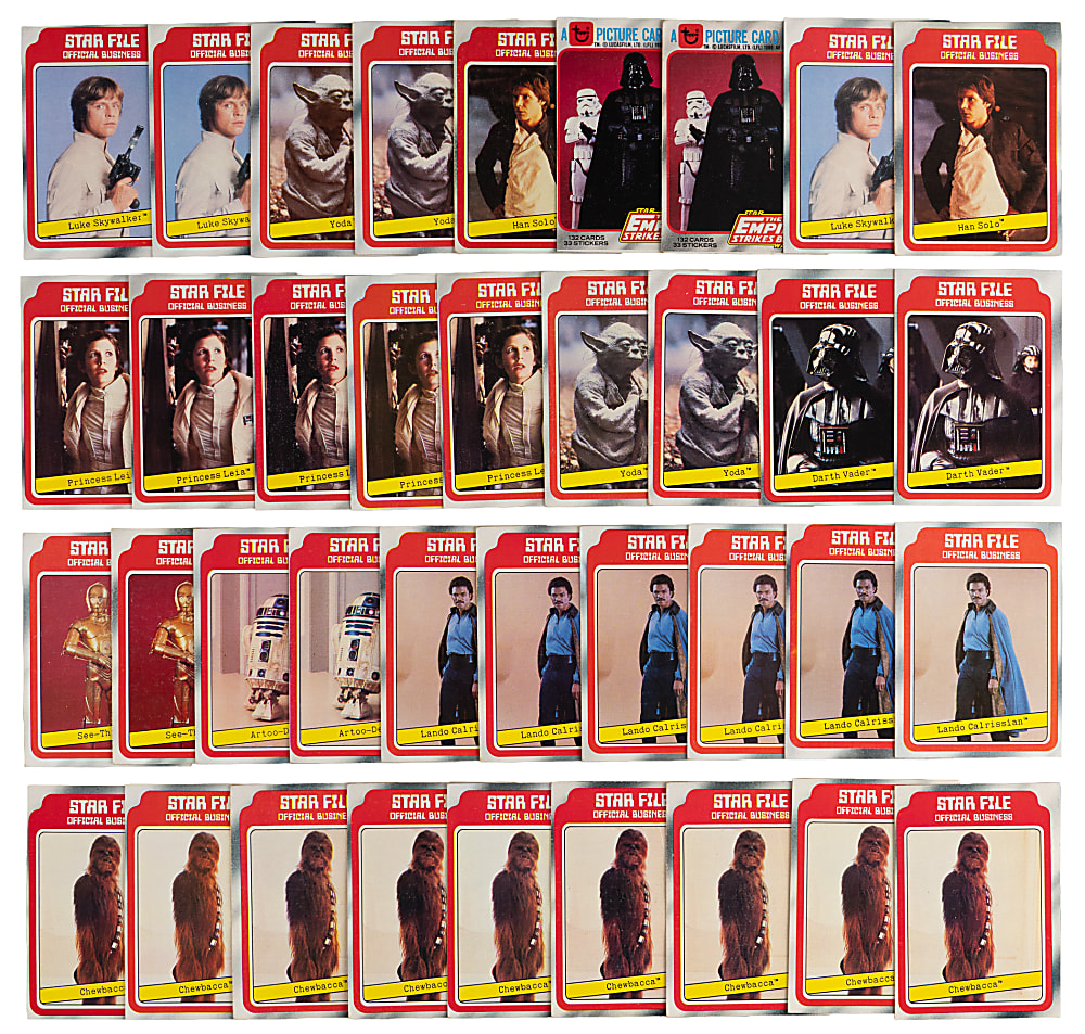 1980 Topps The Empire Strikes Back Hoard (4,500+)