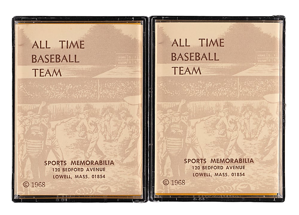 1968 Sports Memorabilia All Time Baseball Team Complete Set Pair in Original Packages