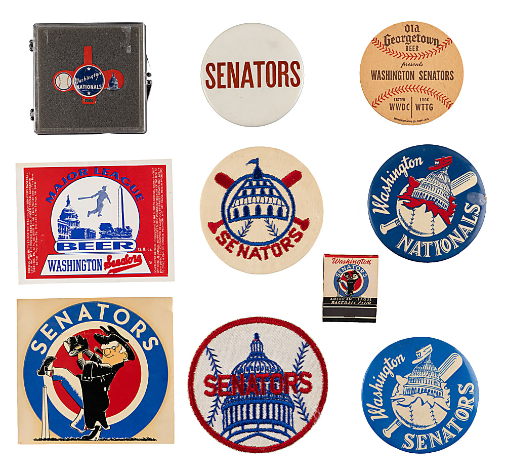 1940s-1970s Washington Senators Souvenir Collection (20)