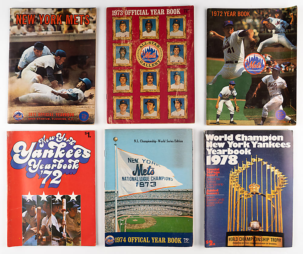 1970s New York Yankees & Mets Publication Collection (40)