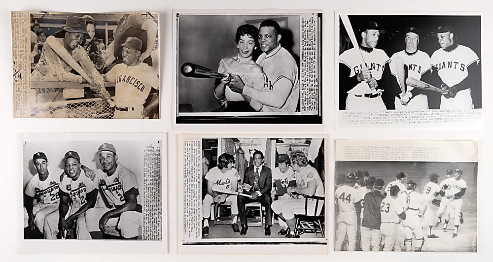 1950s-1970s Willie Mays Type III & Other Vintage Photo Collection (94)