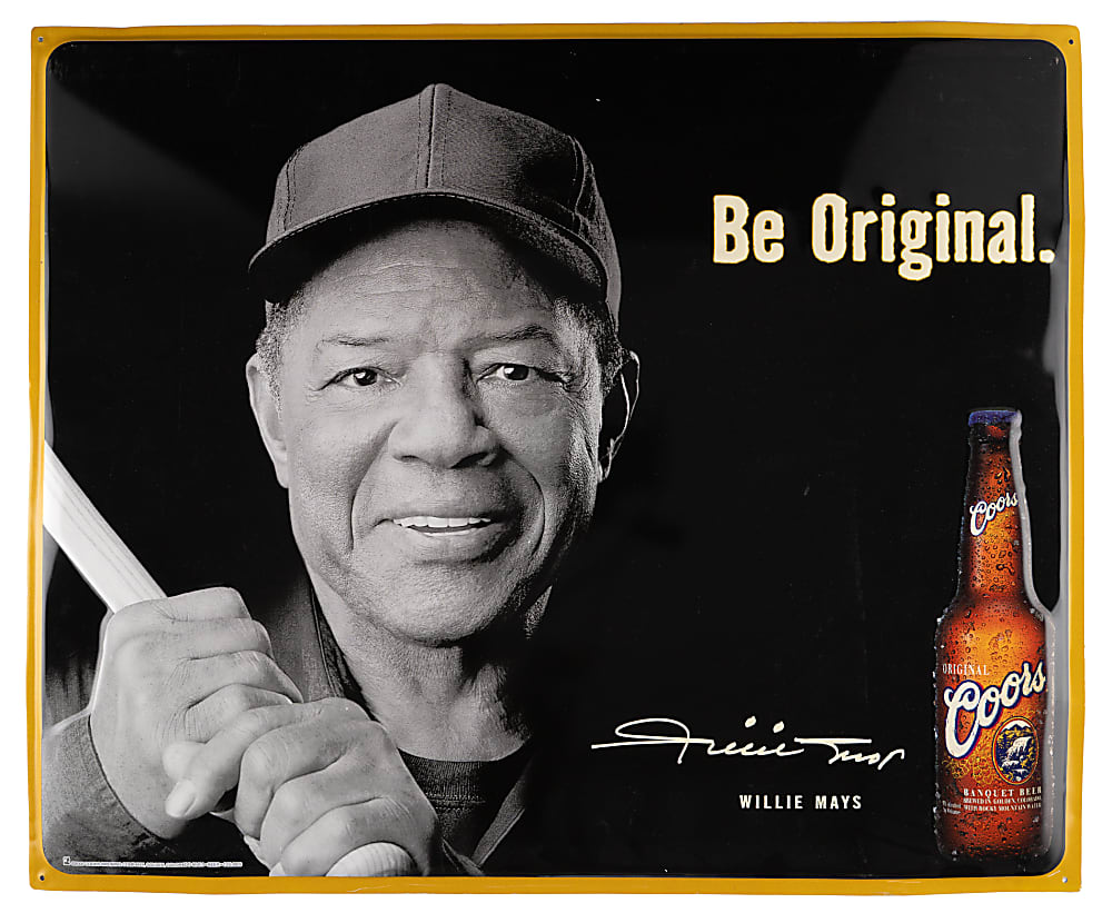 1950s-1990s Willie Mays Advertisement/Endorsement Collection with Coors Light, Alaga, McGregor & More