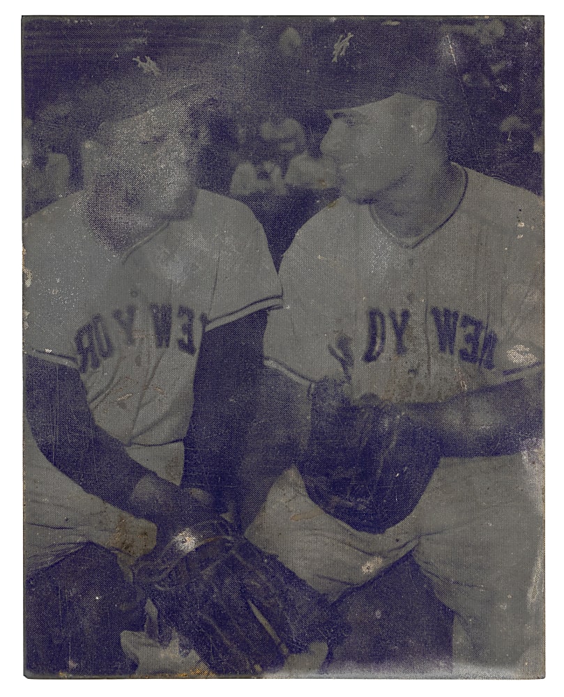1950s-1980s Willie Mays Printing Plate/Photograph Negative/Animation Cel Collection (10)