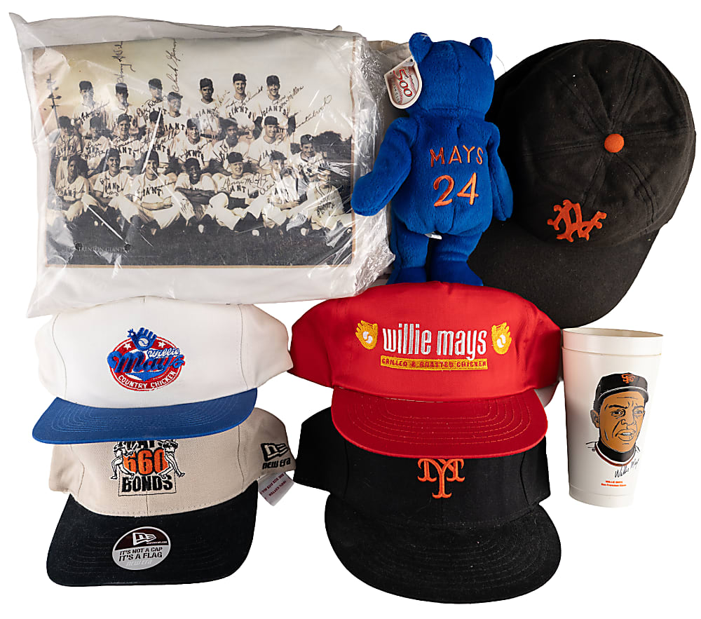 1950s-Modern Willie Mays Memorabilia Treasure Chest Hoard (400+) - Loaded!