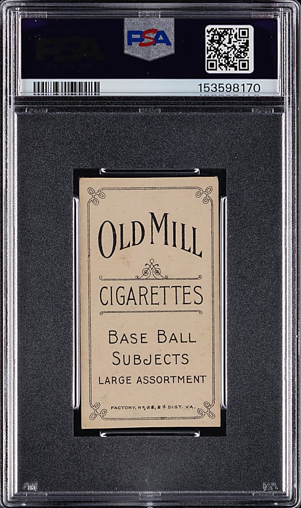 1909-1911 T206 White Border Cy Young Portrait PSA Authentic-Altered - Old Mill Back