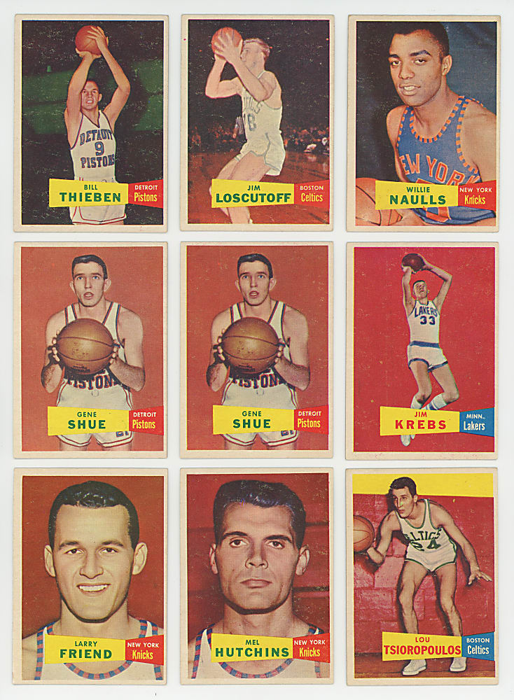 1957-1958 Topps Basketball Collection (41)