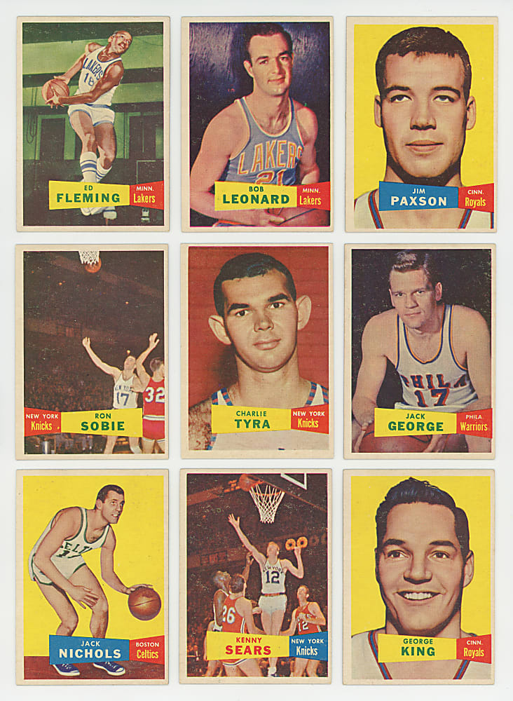 1957-1958 Topps Basketball Collection (41)