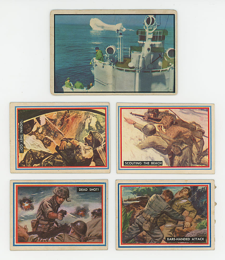 1936-1962 Military & War Themed Collection (470) with Complete/Partial Sets Including Horrors of War & Uncle Sam