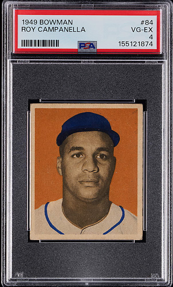 1949 Bowman #84 Roy Campanella Rookie PSA VG-EX 4