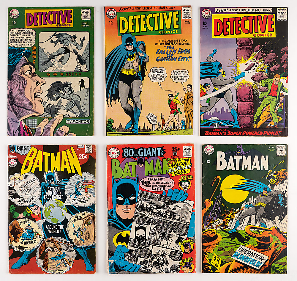 1965-2000 DC Comic Book Collection (31) with Batman