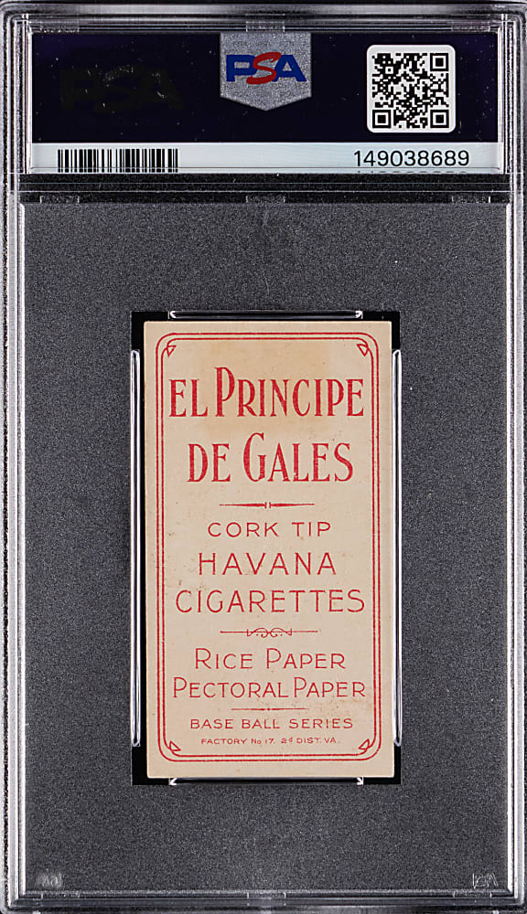 1909-1911 T206 White Border Bill Shipke El Principe De Gales PSA VG-EX 4 - Population 2 with None Higher