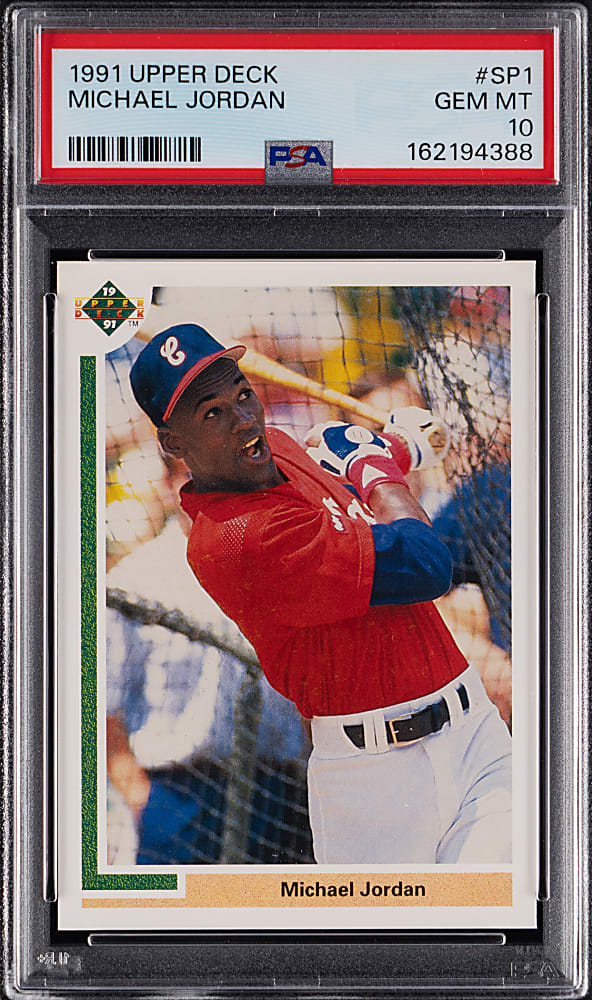 1991 Upper Deck #SP1 Michael Jordan PSA GEM MINT 10
