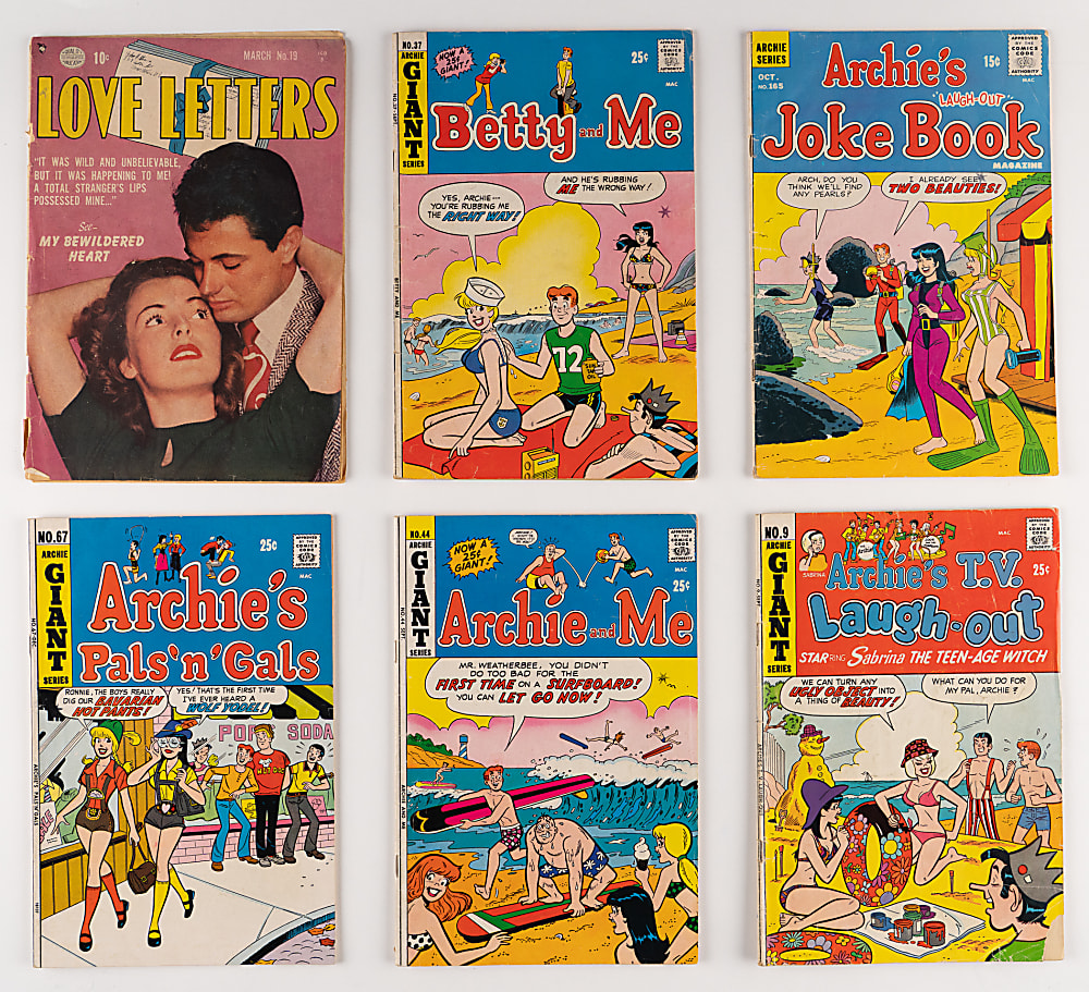1960s-1990s Comic Book Balance of Collection Bundle (135) with Archie