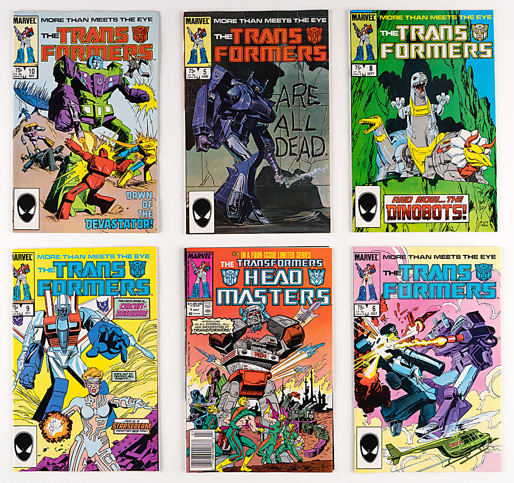 1980s Marvel Comics G.I. Joe & Transformers Collection (75+)