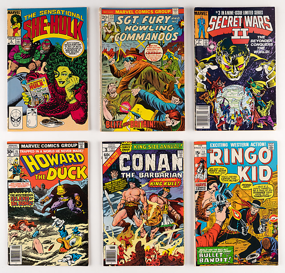 1970s-1990s Marvel Super-Hero Comics Treasure Chest Bundle (120) with Spider-Man