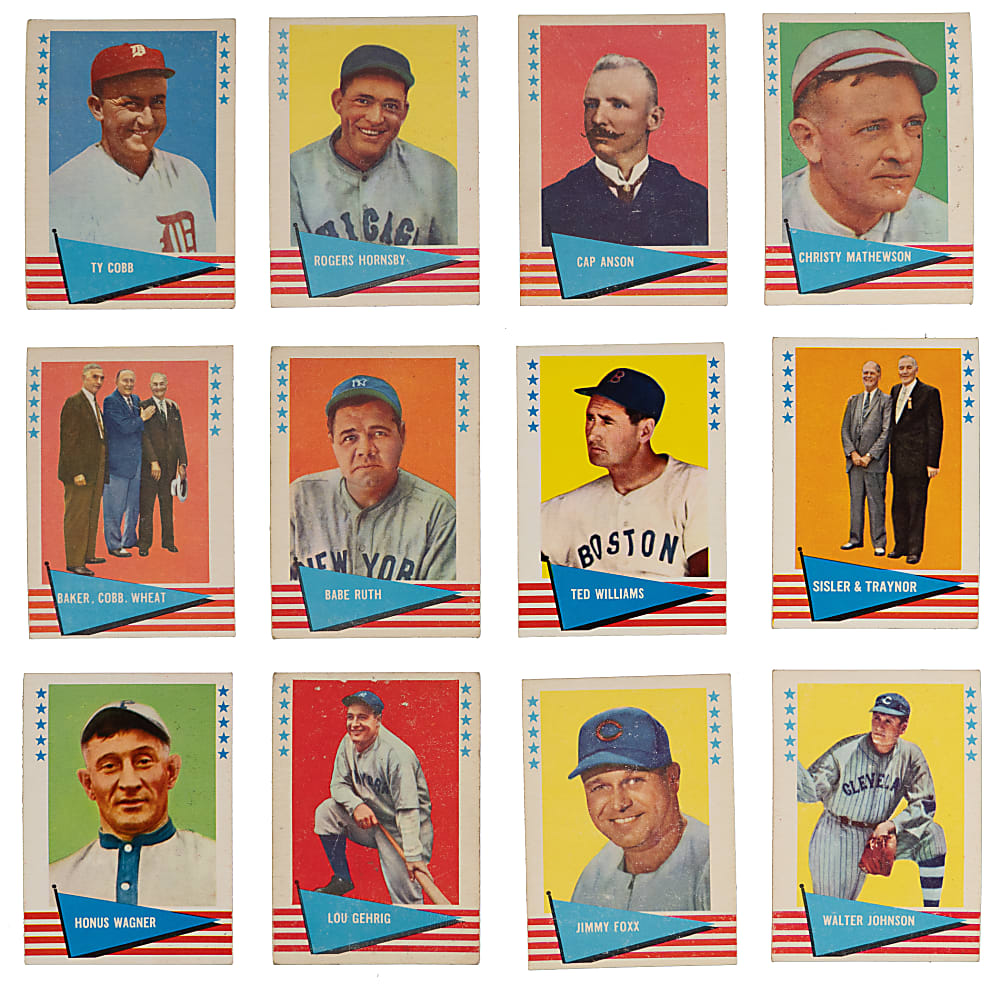 1960 Fleer Greats Complete Set (79)
