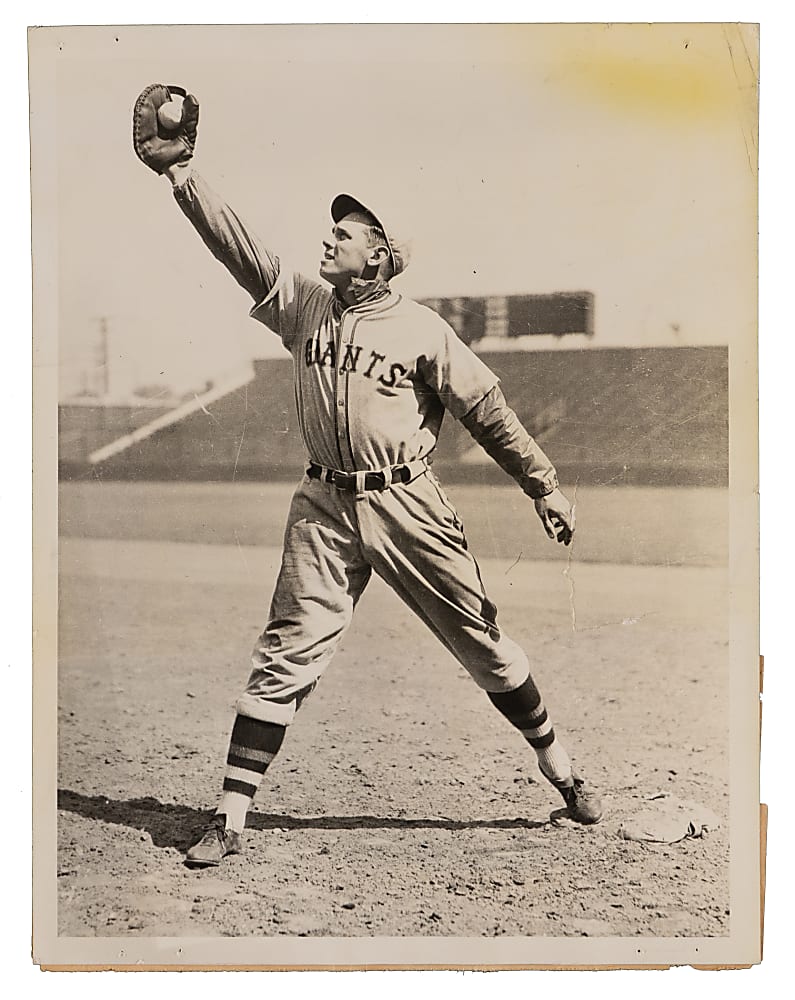 1936 Bill Terry Type II  News Service Photo - PSA Full LOA